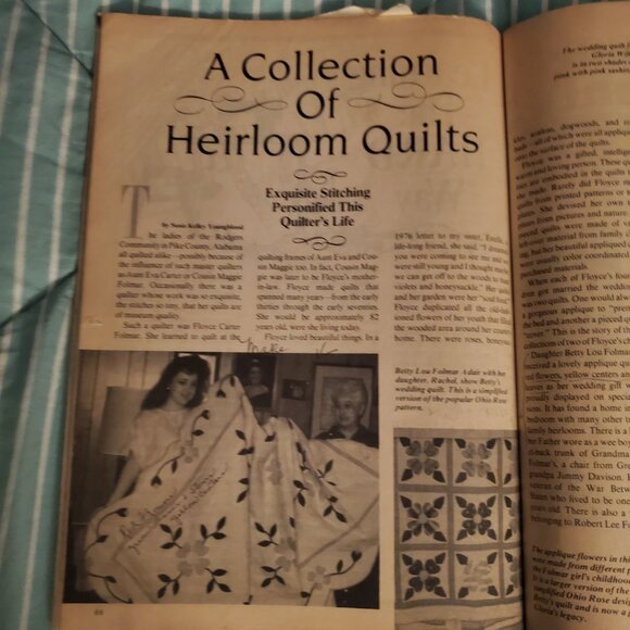 Country Quilts Magazine - 1990 Fall/Winter - Picture 4 of 8